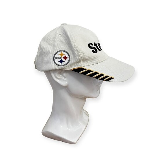 Vintage Sports Specialties Pittsburgh Steelers Pro Line NFL Strapback Hat - Picture 2 of 8